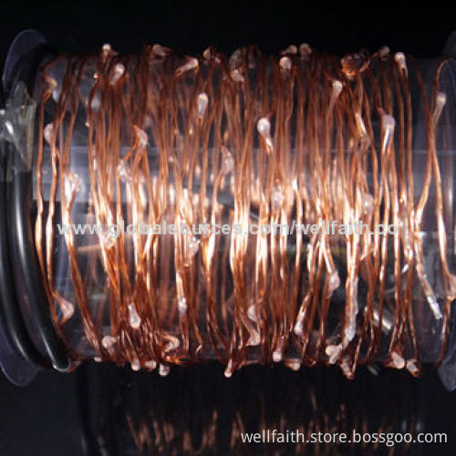 LED light string, waterproof with decoration flower